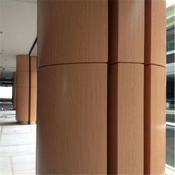 木紋包柱鋁單板 (2) 木紋包柱鋁單板 (2)