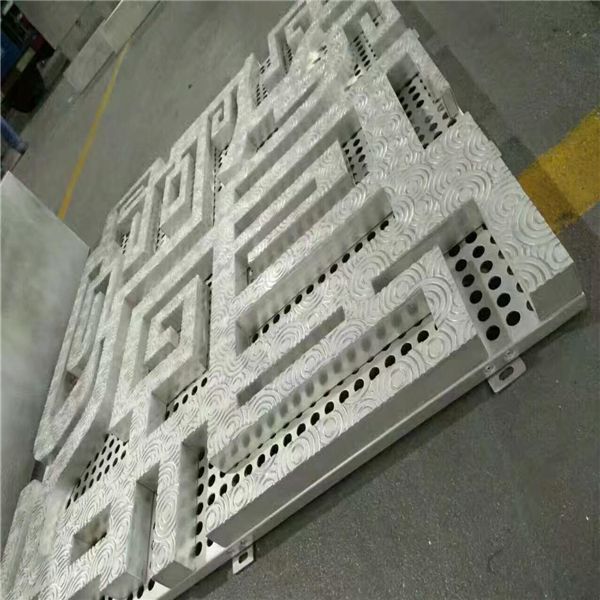 沖孔鋁單板鏤空造型鋁單板 (1)