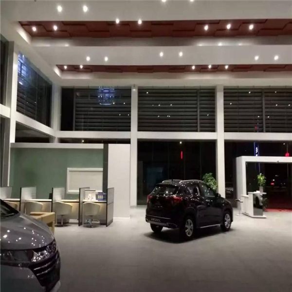 廣本汽車4s店木紋鋁單板勾搭鋁單板吊頂 (5)