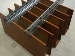 廣東金騰達(dá)u型鋁方通吊頂u形鋁方通價格木紋U形鋁方通