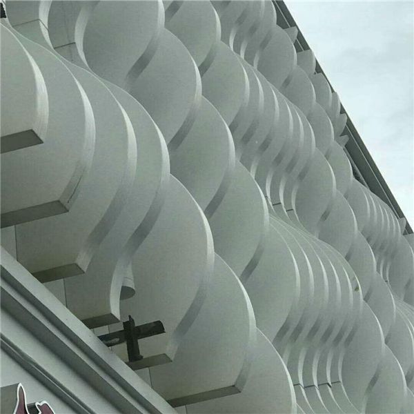 廣東金騰達弧形單板廠異形鋁單板波浪形鋁方通 (9)