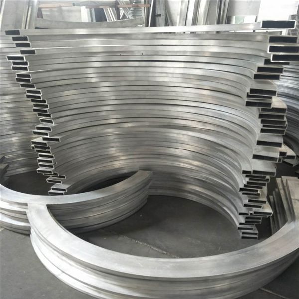 廣東鋁方通廠矩形鋁方通鋁方管拉弧 (1)