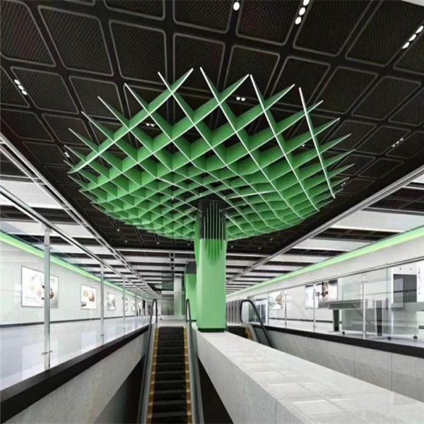 廣東金騰達鋁格柵廠鋁格柵吊頂 (3) 廣東金騰達鋁格柵廠鋁格柵吊頂 (3)