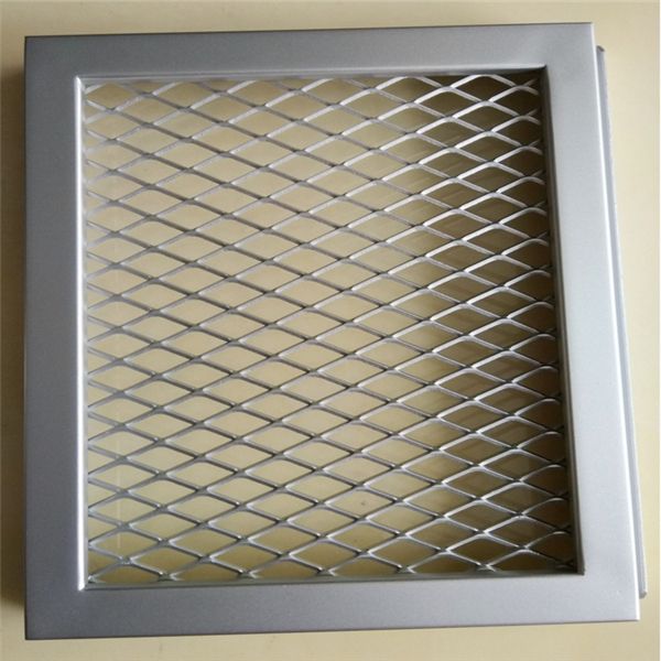 拉伸網(wǎng)格鋁天花廠家 氟碳鋁網(wǎng)格天花 (13)