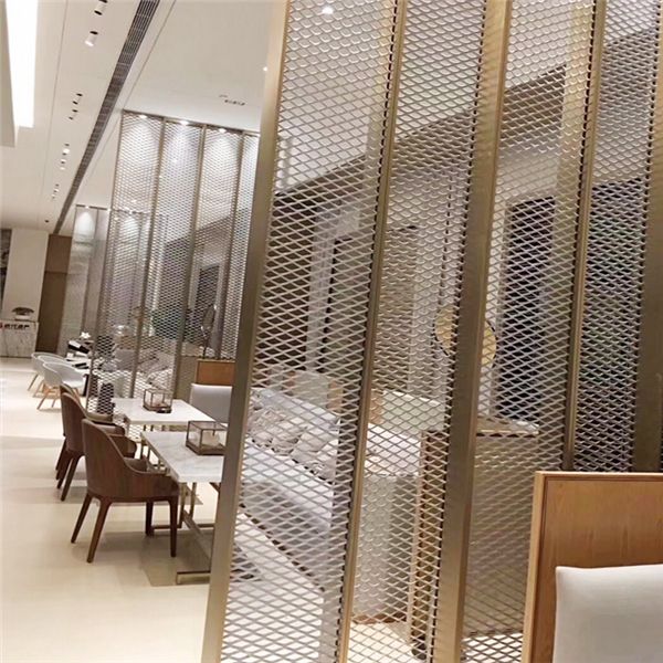 拉伸網(wǎng)格鋁天花廠家 氟碳鋁網(wǎng)格天花 (2)