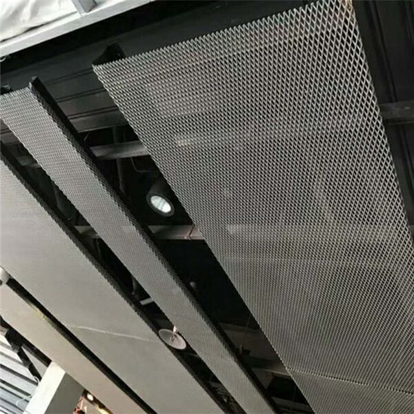 拉伸網(wǎng)格鋁天花廠家 氟碳鋁網(wǎng)格天花 (3)