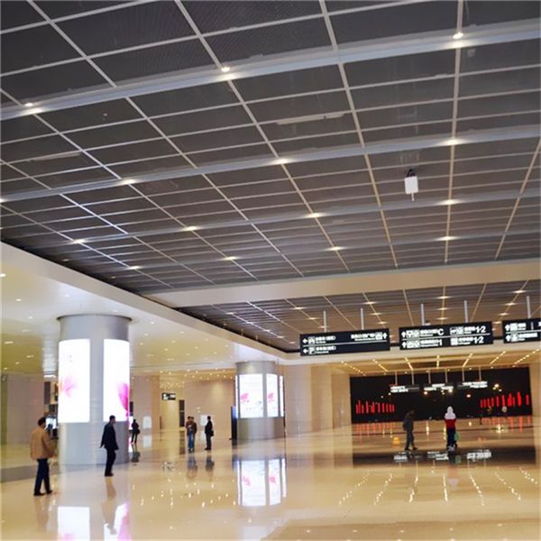 拉伸網格鋁天花廠家 氟碳鋁網格天花 (14)