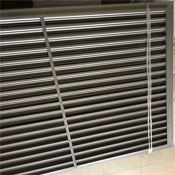 廣東金騰達鋁合金百葉窗廠家遮風擋雨鋁合金百葉窗 (25)